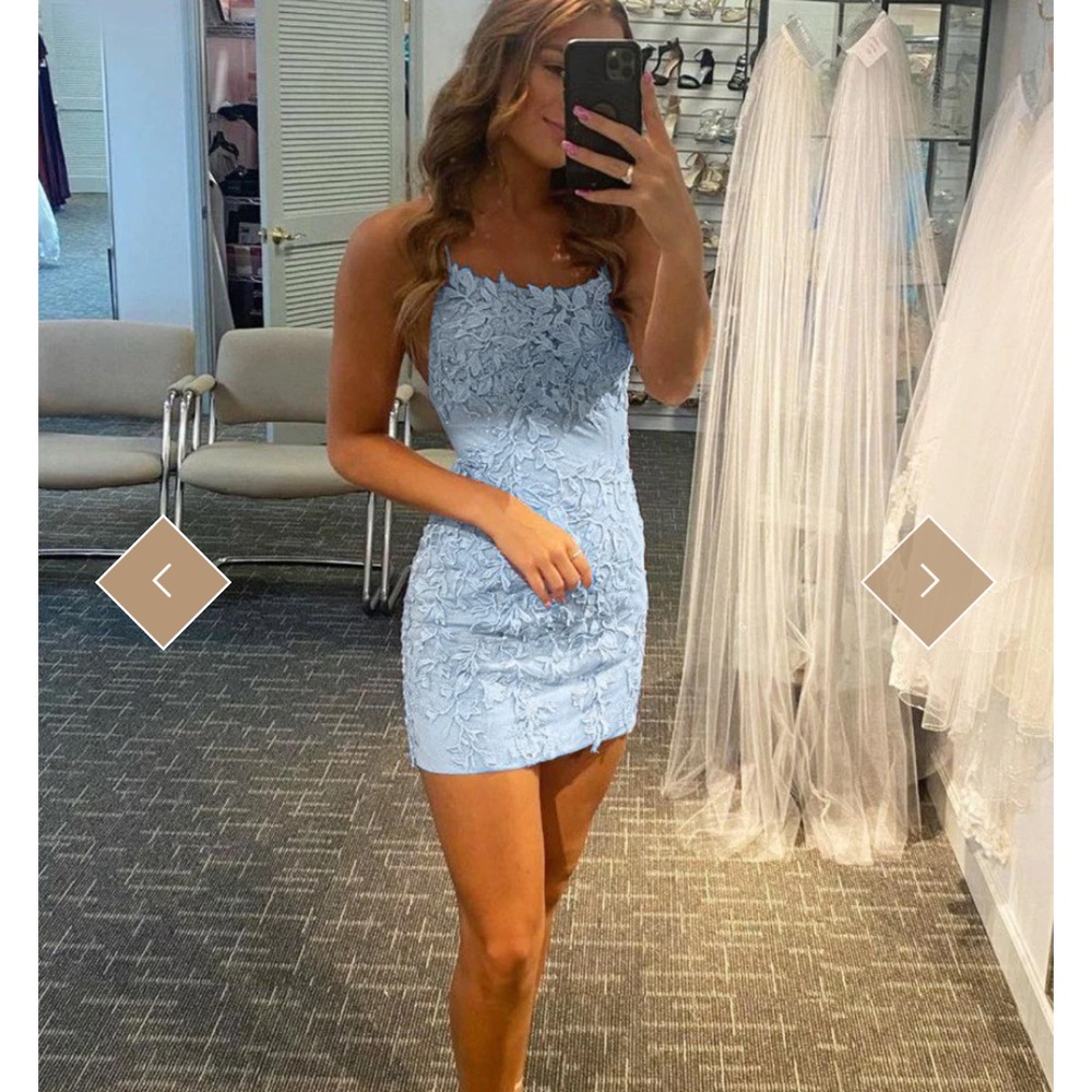 NWT Berlinnova Blue Homecoming Dress
